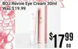 Nations Fresh Foods BOJ Revive Eye Cream offer