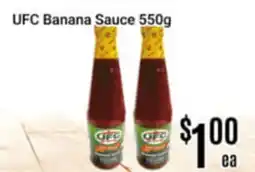 Nations Fresh Foods UFC Banana Sauce offer