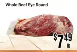 Nations Fresh Foods Whole Beef Eye Round offer