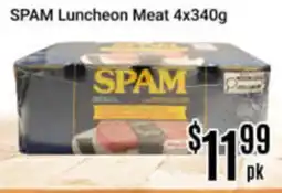 Nations Fresh Foods SPAM Luncheon Meat offer
