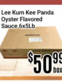 Nations Fresh Foods Lee Kum Kee Panda Oyster Flavored Sauce 6x5Lb offer