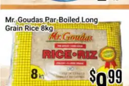 Nations Fresh Foods Mr. Goudas Par-Boiled Long Grain Rice offer