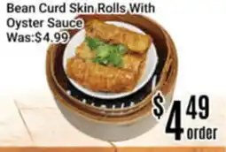 Nations Fresh Foods Bean Curd Skin Rolls With Oyster Sauce offer