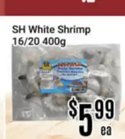 Nations Fresh Foods SH White Shrimp 16/20 offer