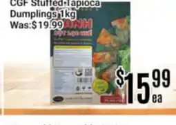 Nations Fresh Foods CGF Stuffed Tapioca Dumplings offer