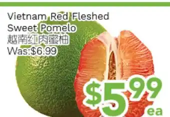 Ample Food Market Vietnam Red Fleshed Sweet Pomelo offer