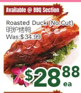 Ample Food Market Roasted Duck (No Cut) offer