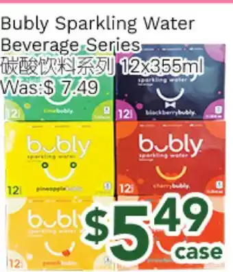 Ample Food Market Bubly Sparkling Water Beverage Series offer