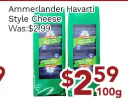 Ample Food Market Ammerlander Havarti Style Cheese offer