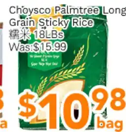 Ample Food Market Choysco Palmtree Long Grain Sticky Rice offer
