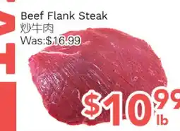 Ample Food Market Beef Flank Steak offer