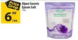 Co-op Alpen Secrets Epsom Salt offer
