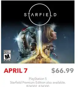 GameStop PlayStation 5 Starfield Premium Edition offer