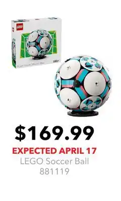 GameStop LEGO Soccer Ball offer