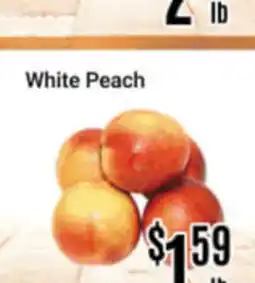 Nations Fresh Foods White Peach offer