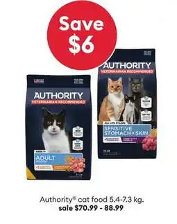Petsmart Authority cat food offer