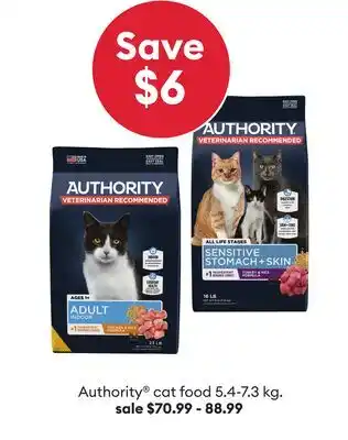 Petsmart Authority cat food offer