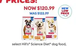 Petsmart select Hill's Science Diet dog food offer