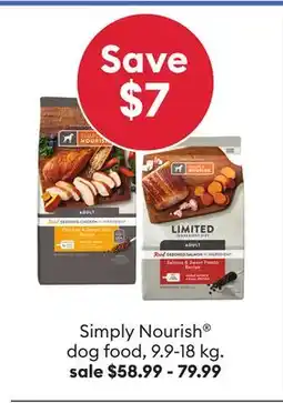 Petsmart Simply Nourish dog food offer