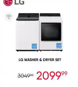 Meubles RD LG WASHER & DRYER SET offer