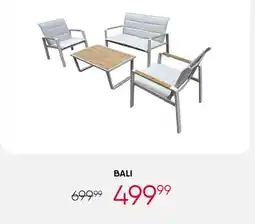 Meubles RD Bali - Outdoor Aluminum Conversation Set with Coffee Table - 4 pcs offer