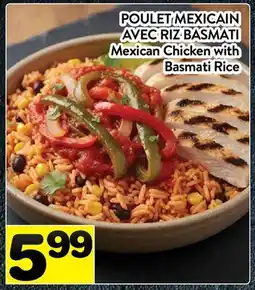 Supermarché PA POULET MEXICAIN AVEC RIZ BASMATI | Mexican Chicken with Basmati Rice offer