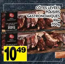 Supermarché PA CÔTES LEVÉES PLAISIRS GASTRONOMIQUES | Ribs offer