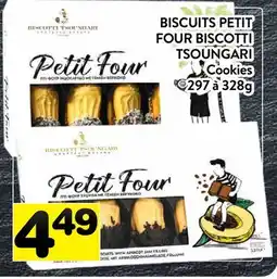 Supermarché PA BISCUITS PETIT FOUR BISCOTTI TSOUNGARI | Cookies offer