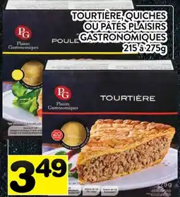 Supermarché PA TOURTIÈRE, QUICHES OU PÂTÉS PLAISIRS GASTRONOMIQUES offer