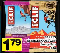 Supermarché PA BARRES ÉNERGÉTIQUES CLIF | Energy Bars offer