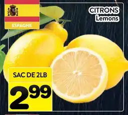 Supermarché PA CITRONS | Lemons offer