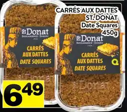 Supermarché PA CARRÉS AUX DATTES ST. DONAT | Date Squares offer