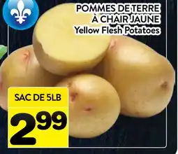 Supermarché PA POMMES DE TERRE À CHAIR JAUNE | Yellow Flesh Potatoes offer