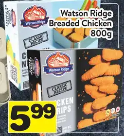 Supermarché PA Watson Ridge Breaded Chicken offer