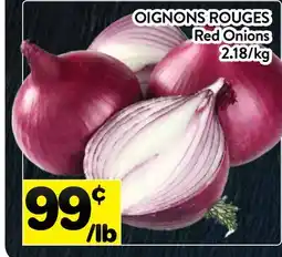 Supermarché PA OIGNONS ROUGES | Red Onions offer