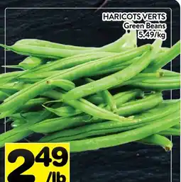Supermarché PA HARICOTS VERTS | Green Beans offer