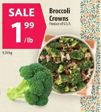 Co-op Broccoli crowns offer