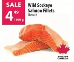 Co-op Wild Sockeye Salmon Fillets offer