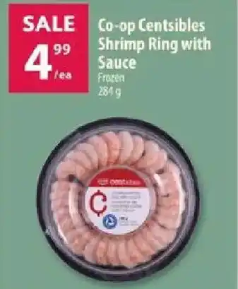 Co-op Co-op Centsibles Shrimp Ring with Sauce offer