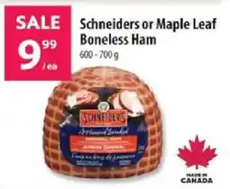 Co-op Schneiders or Maple Leaf Boneless Ham offer