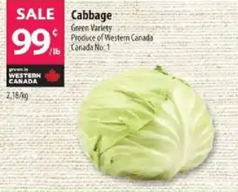 Co-op Cabbage offer