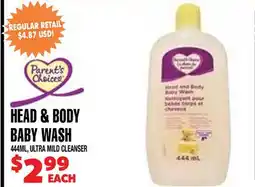 Len's Mill Stores HEAD & BODY BABY WASH offer