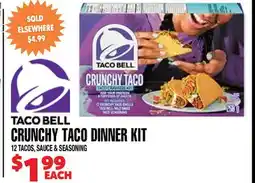 Len's Mill Stores TACO BELL CRUNCHY TACO DINNER KIT offer