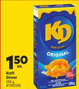 Giant Tiger Kraft Dinner offer