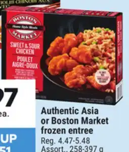 Giant Tiger Boston Market frozen entree offer