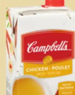 Giant Tiger Campbells' broth or condensed soup offer