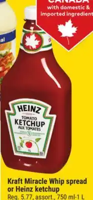 Giant Tiger Heinz Ketchup offer