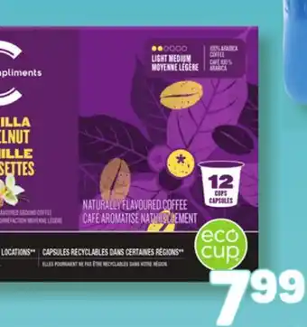 Marché Bonichoix COMPLIMENTS ECO CUP COFFEE offer