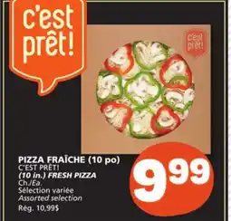 Marché Bonichoix C'EST PRÊT! (10 in.) FRESH PIZZA offer