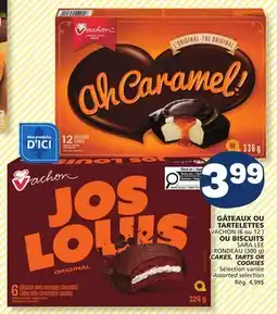 Marché Bonichoix VACHON (6 ou 12 ) SARA LEE RONDEAU (300 g) CAKES, TARTS OR COOKIES offer